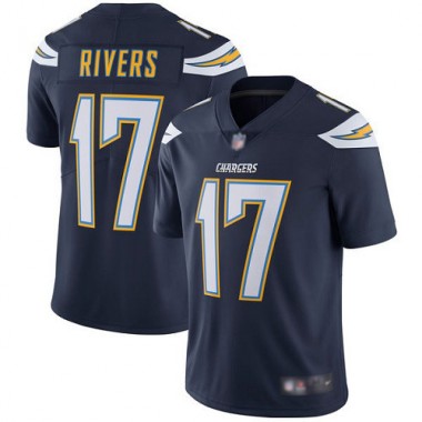 Los Angeles Chargers NFL Football Philip Rivers Navy Blue Jersey Men Limited  #17 Home Vapor Untouchable